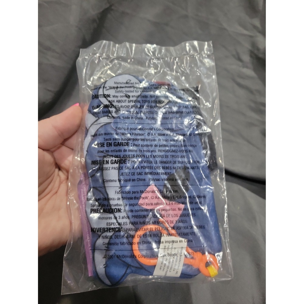 Vintage Mcdonald's Happy Meal, The Book of Pooh, Eeyore Toy, #3 - Picture 5 of 5